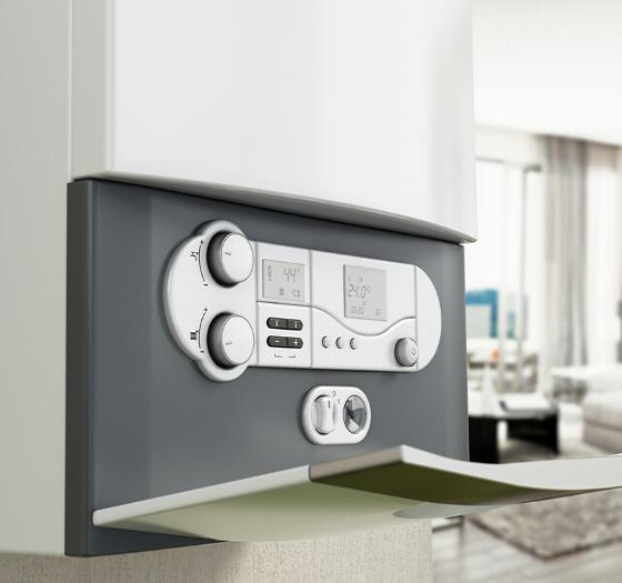 ideal heating logo with green dot representing energy efficiency to suggest six innovative heating solutions