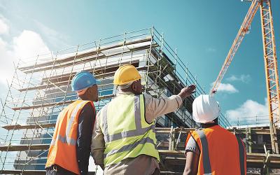 person adjusting plumbing pipe with wrench maintenance tool